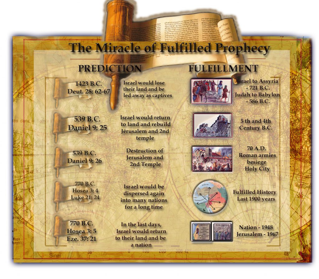 The plan of history through fulfilled prophecies